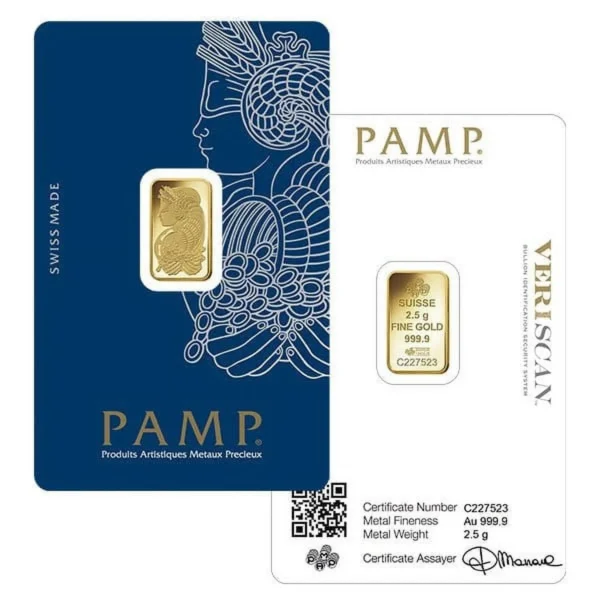 GOLD 2.5 GRAM BAR
