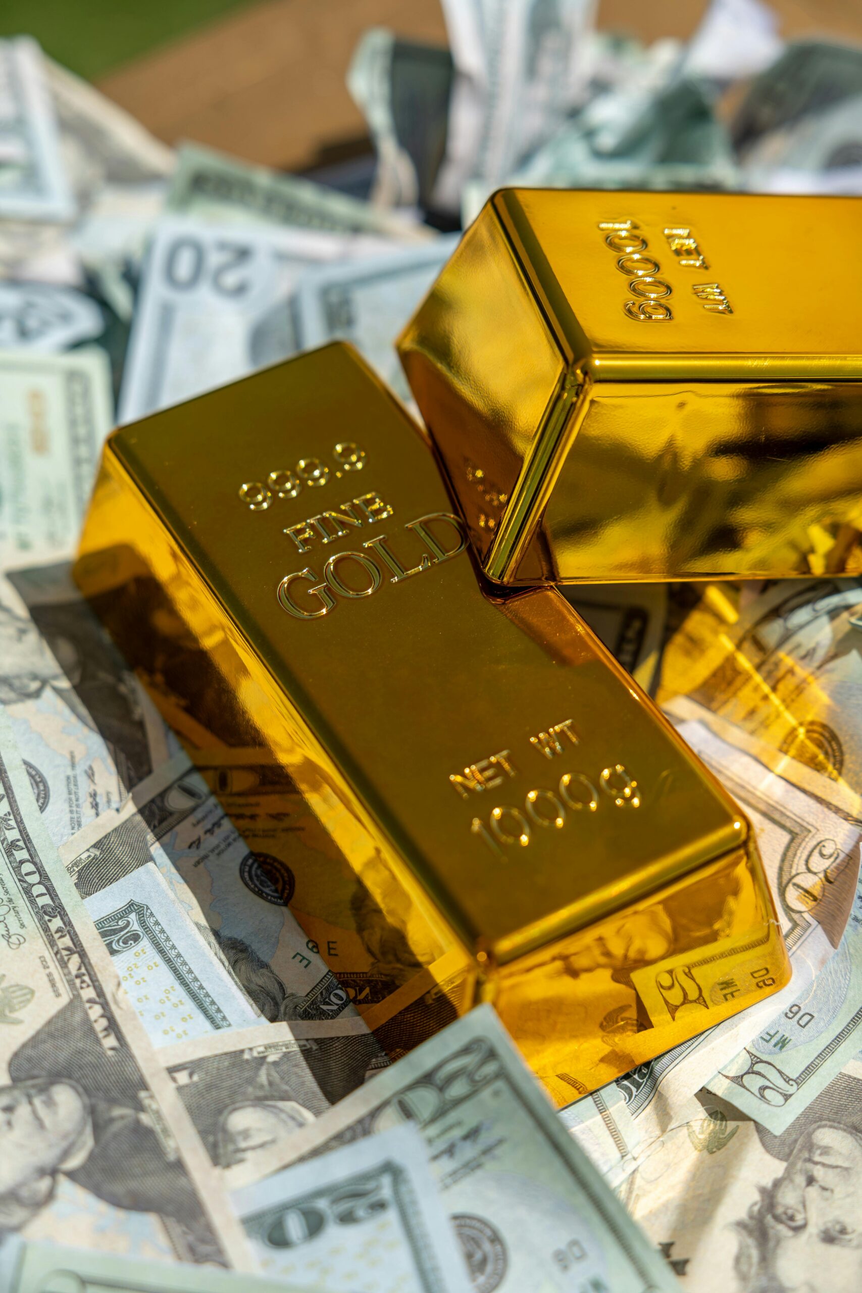 fake vs real gold bars